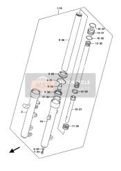 Amortisseur de fourche avant (UH200A P34)